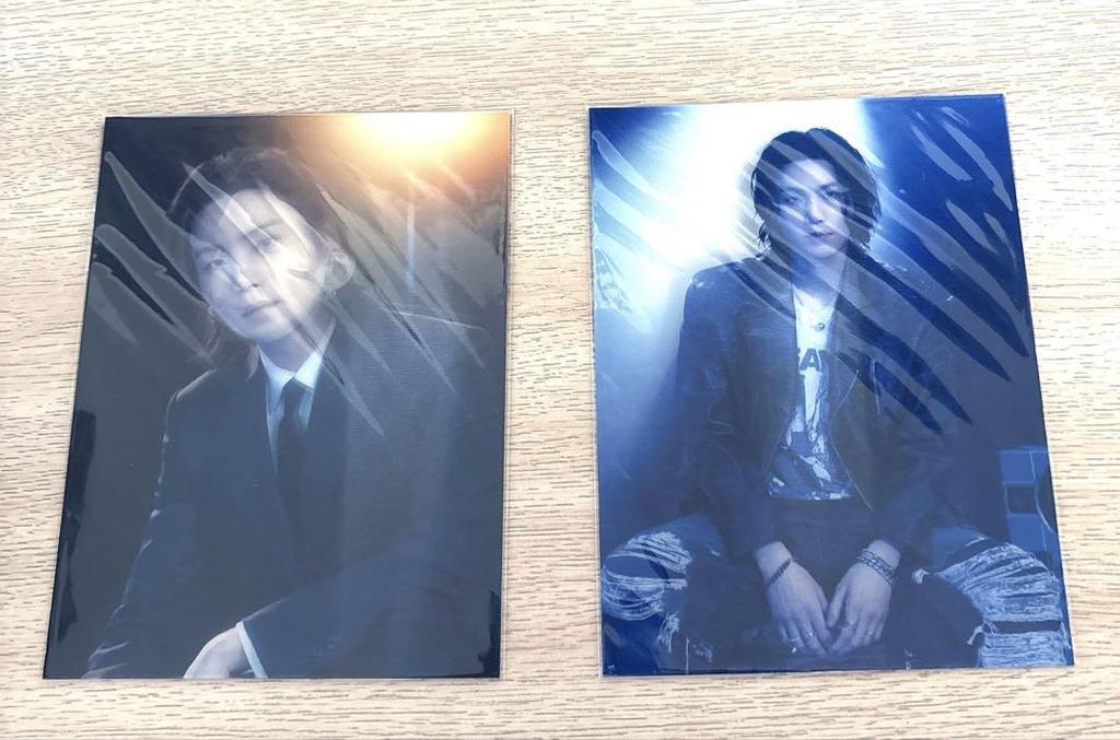 [USED] BTS SUGA LENTICULAR PHOTO 2 items