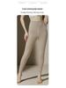 Women's High-Waisted Warm Slimming Seamless Pants for Autumn and Winter