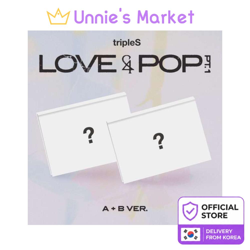 

[Pre-order] tripleS [LOVE&POP] pt.1 (CD) Album + Free Gift Random ver.