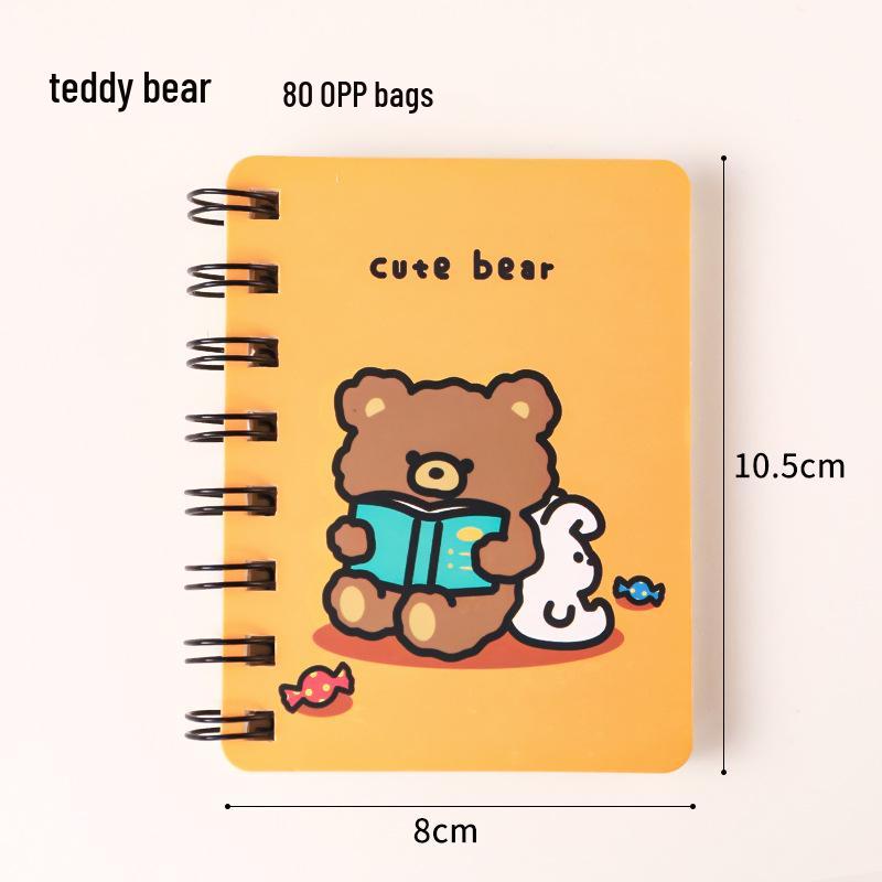 A7 Cute Cartoon Astronaut Pocket Notebook with Sticky Notes