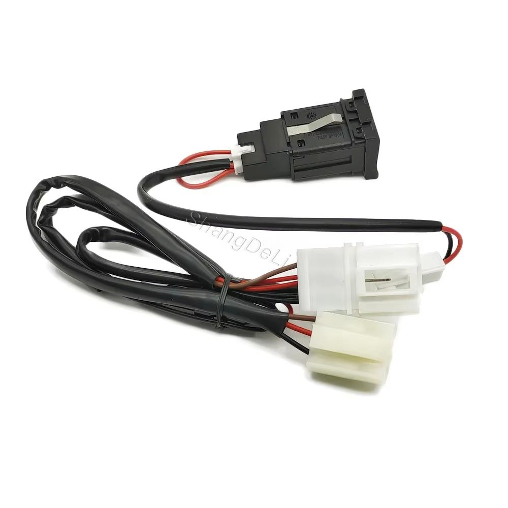 Car Fast Charge USB QC3.0 Charger Power Outlet Interface Adapter For Polo 2014 2015 2016 Accessories