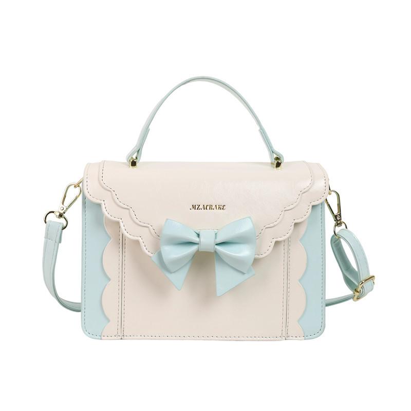 

Сумка Премиальная нишевая маленькая квадратная сумка портативная сумка-мессенджер новинка 2025 новая супер взрывная маленькая квадратная сумка Лолита синий