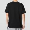 Adidas Simple Letter Print Round Neck Sport Casual T-Shirt Men Tops Black IB9430