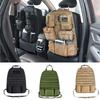 Universal Car Seat Back Organizer Tactical Molle Car Seat Organizer Storage Bag Self-driving Hunting Seat Cover Bag Accessories
