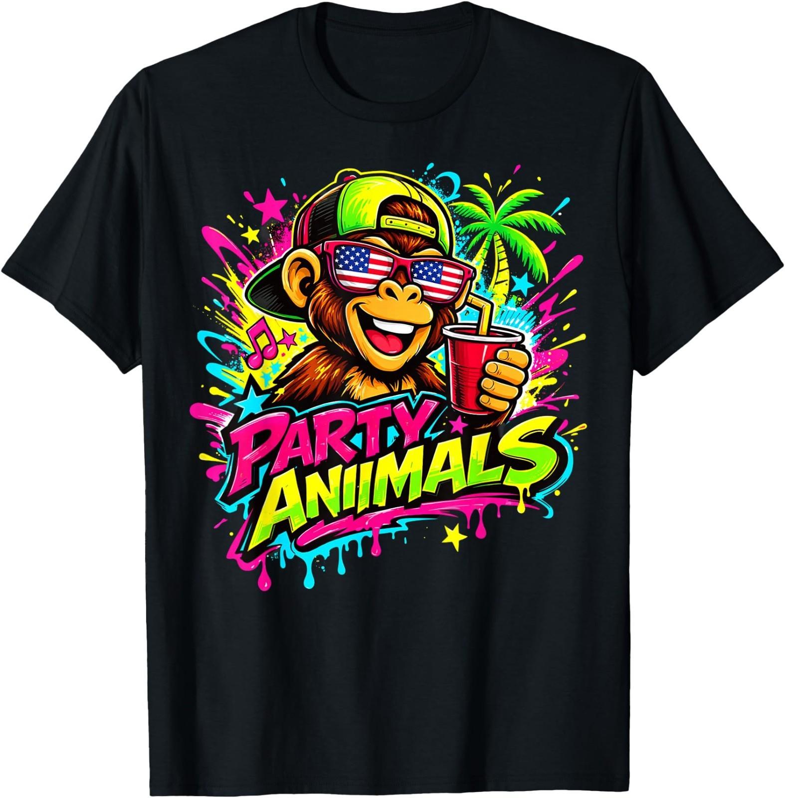 Party Animals Baseball Jersey T-Shirt S разноцветный