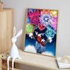 DIY Diamond Painting Mickey Sets Off Fireworks Cross Stitch Kit Mosaic Art Diamond Painting Full Circle Diamond Home Decoration