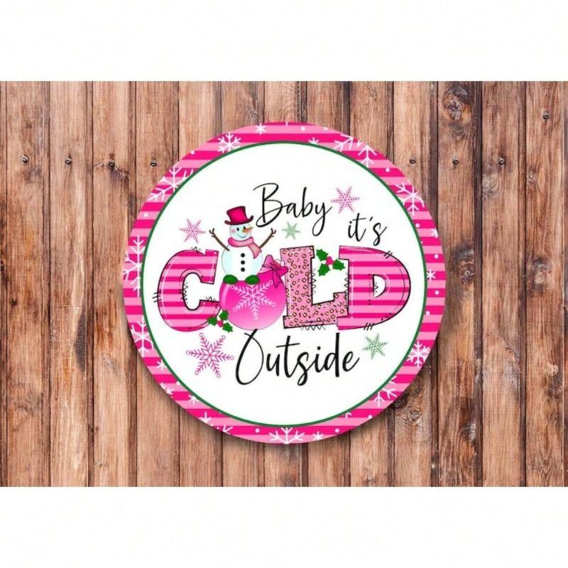 Decorative Metal Wall Art Sign 20x20 Cm Retro Tin Poster