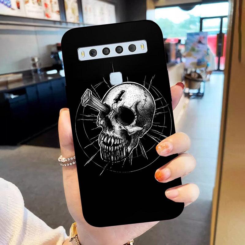 For TCL 10L Case T770H T770B Back Cover For TCL 10 Lite Case Coque Shockproof Soft TPU Silicone Phone Case 10 L 10Lite Fundas