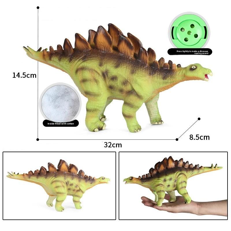 Silicone Dinosaur Soft Model For Kids Collectible Fun Educational Play Gift