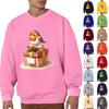 Sweat à capuche pour homme, Sweat-shirt de couleur contrastée, Veste décontractée de sport
