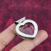 White Topaz Gemstone Pendant, 925 Solid Sterling Silver Antique Pendant, Handmade Jewelry Anniversary, Gift For Mom
