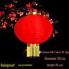 Outdoor Red Silk Lantern String
