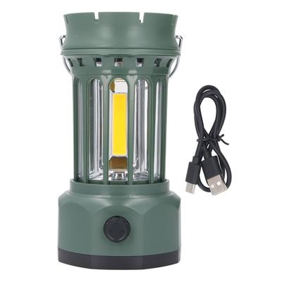Solar Camping Lantern Professional Vintage Waterproof Rechargeable Camping Lights Hanging Tent