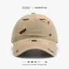 Tierstickerei Baumwoll-Baseballkappe Für Outdoor-Reisen Sonnenschutz