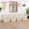 Day and Night - Day and Night 4-seater Garden Pallet Sofa Impregnated Fir Wood