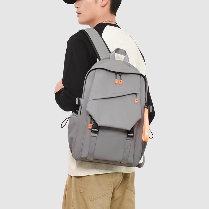 Newest Backpack with USB Men's Fashion Backpack Men's Business Computer Bag Large Capacity Travel Bag College Schoolbag