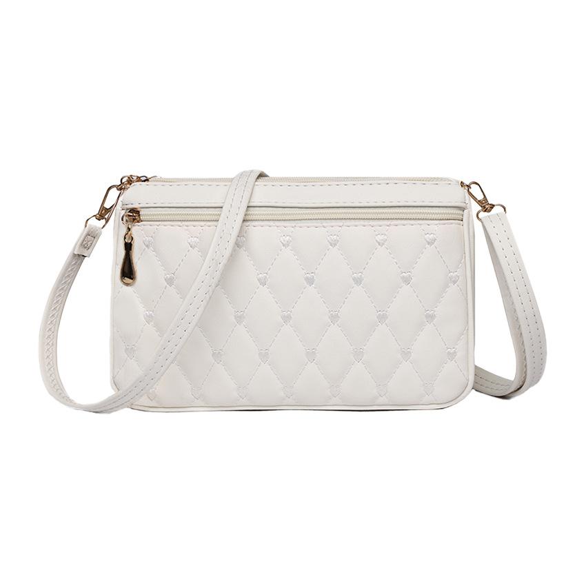 2025 summer new large-capacity women's messenger bag versatile quilted shoulder women's bag