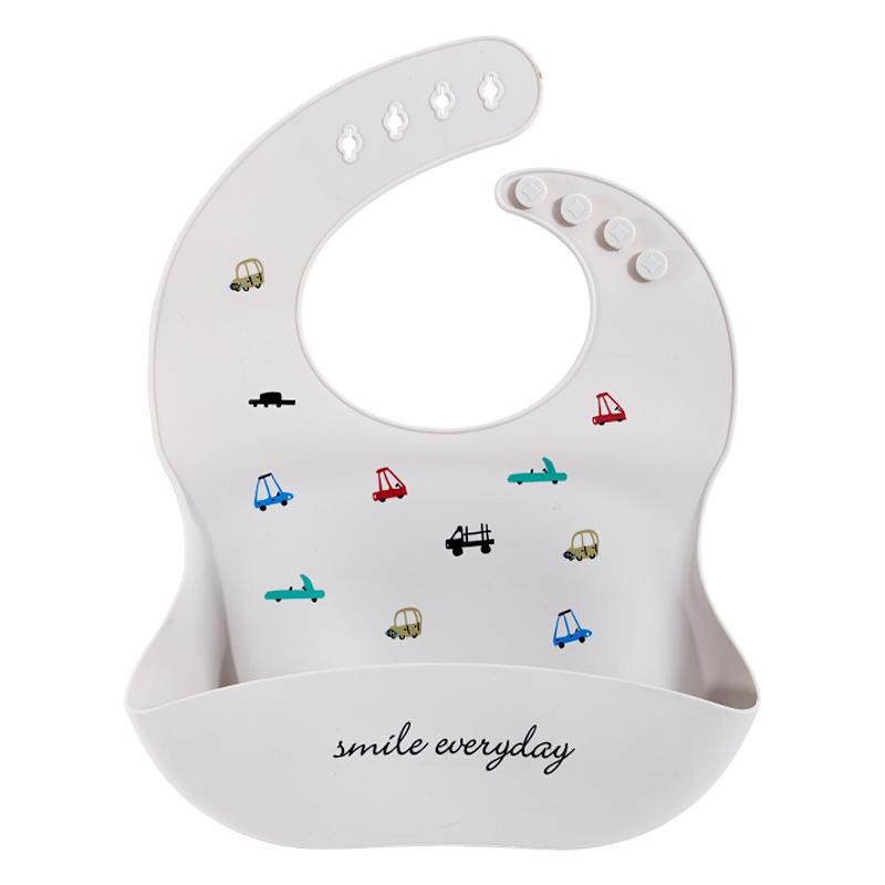Children's Products Baby Bibs Waterproof Children Silicone Bibs Baby Drooling Rice Bibs Washable