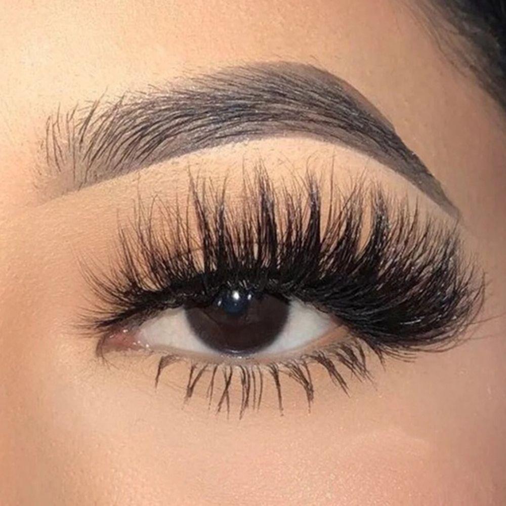 Craft Messy Fluffy Wispy Fluffy Eye Lashes False Eyelashes 9D Faux Mink Eyelashes Extension