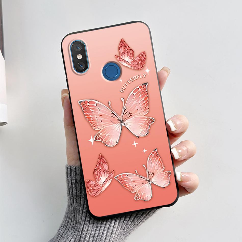 For Xiaomi Mi 8 6.21" Case Cute Bear Cartoon Cat Soft Silicone Shockproof Cover For Xiaomi Mi8 M1803E1A Bumper Phone Case Fundas