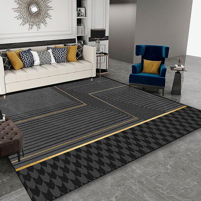 

Nordic Simple Decoration Rugs for Living Room Sofa Area Home Entrance Non-slip Door Mat 200x300 Geometric Bedroom Plush Carpets 60*90cm