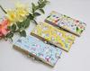 [SHIKISAIDO ORIGINAL COLLECTION] Shikisaido Clasp Wallet, Parakeet Pattern Series (Yellow)