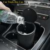 Universal Car Trash Bin Organizer Car Interior Rubbish Bag Garbage Container Storage Box Bucket Auto Stowing Tidying