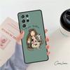 Vegetarian Quotes VEGAN LOVE VEGGIE phone case For Samsung Galaxy S24 S25 S23 S22 Ultra Note 10 20 Plus S20 S21 FE Cover