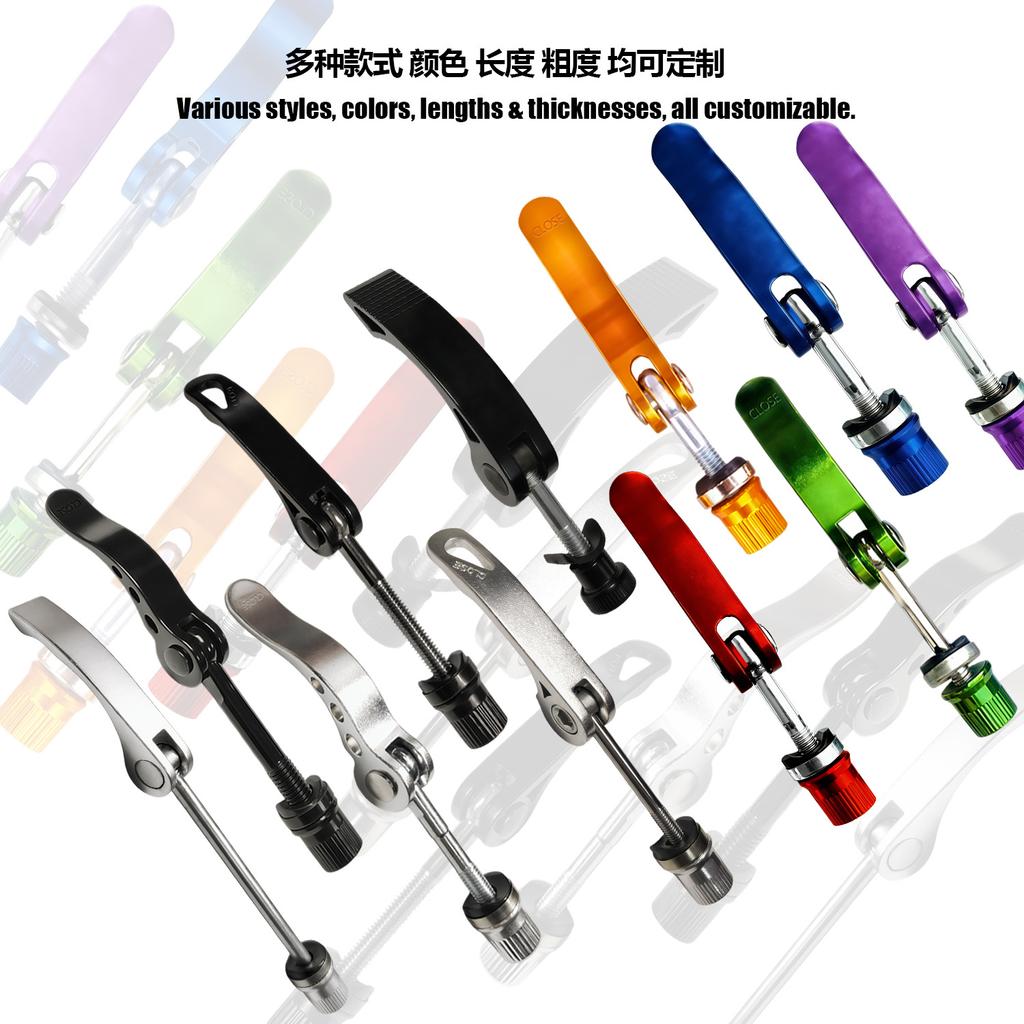 M5/M8/M6 Hliníková slitina Rychloupínací šrouby/Rychlošrouby/Excentrické šrouby Elektrické jízdní kola