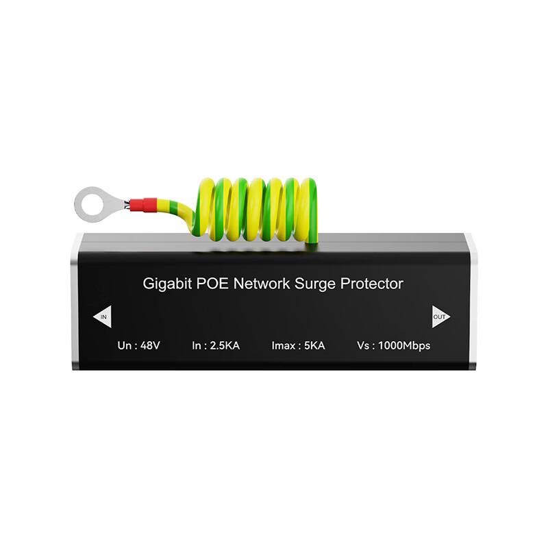 Puni Gigabit PoE Surge Protector 2-in-1 RJ45 Surge Arrester CN plug (adapter included)
