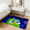 app D-Duolingo Floor Mat Flannel Door Mat Non-Slip Absorbent Washable Indoor Home Rug