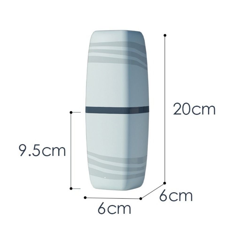 Portable Cylinder Household Set Storage Box Toothbrush Cup Mouthwash Cup Wash Cup