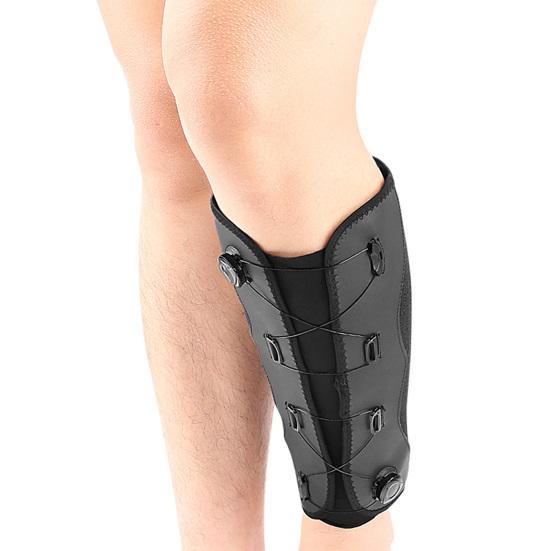 1 ks Kompresní chránič holení pro muže a ženy Umělá kůže Nastavitelný Chránič lýtka pro fotbalové sporty