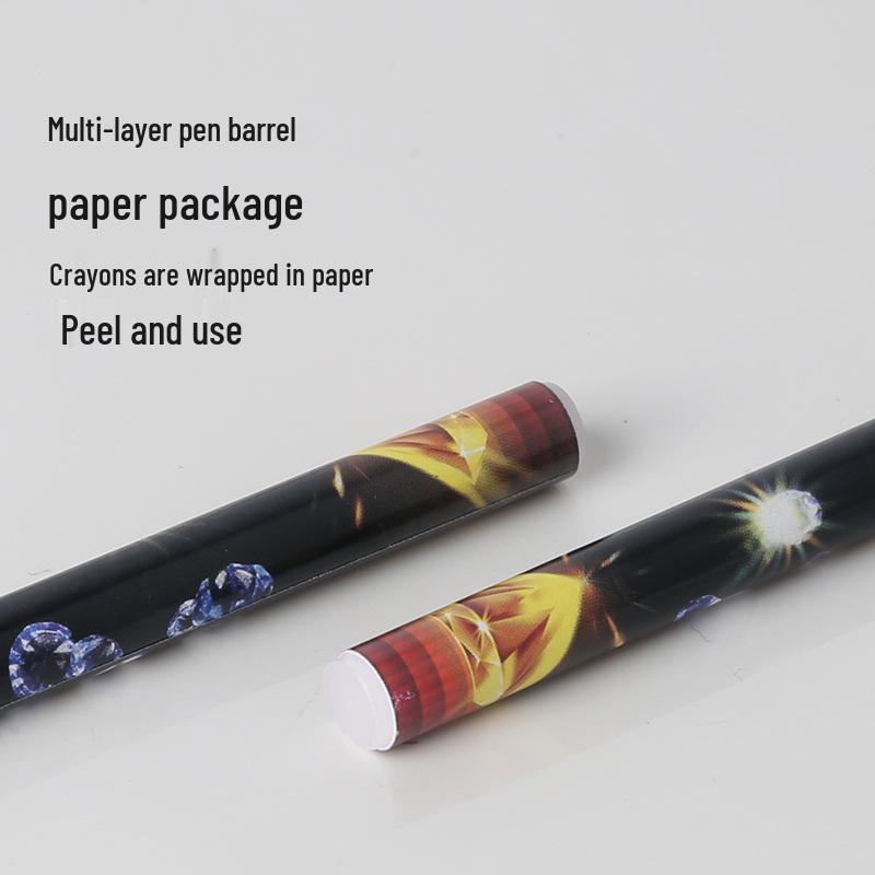 Double-Ended Rhinestone and Sequin Suction Pen Crayon for Nail Art