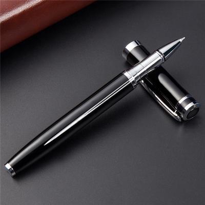 Black Business kovové kuličkové pero se středním hrotem a klipem na kuličková pera Kancelářské školní potřeby