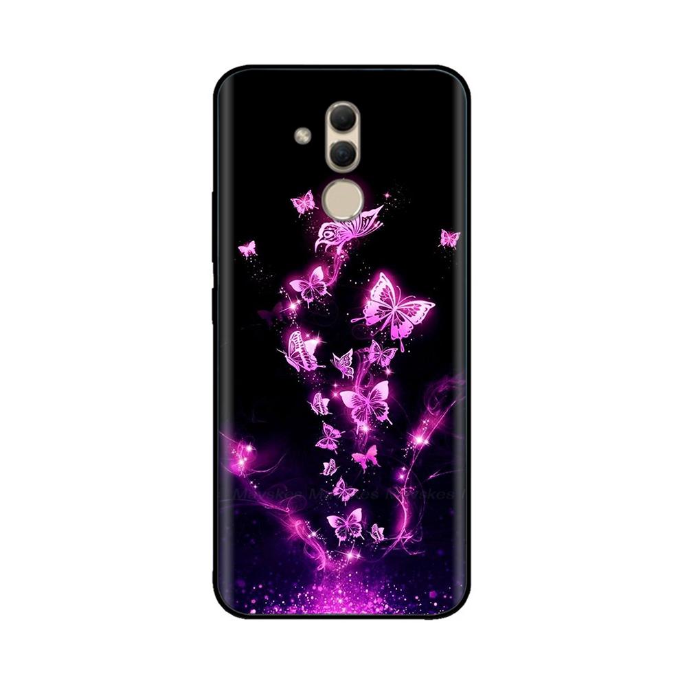 For Huawei Mate 20 Lite Case Cartoon Soft Silicone Phone Cover For Huawei Mate 20 Mate20 Pro Cases Bags Shockproof Painted Cover