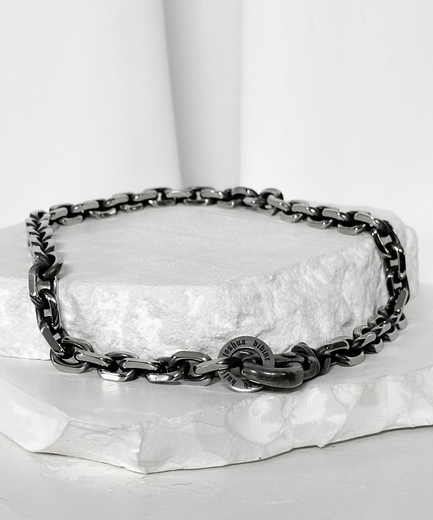Blessed Bullet Ss-Black Line Original Chain Necklace_5.5/6/9Mm
