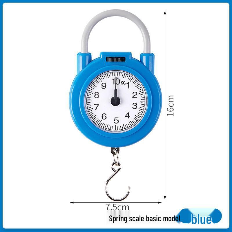 Portable High-Precision Handheld Spring Scale - Multifunctional Electronic Hook for Home and Travel
