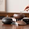 Changbaosen Retro Ceramic Ashtray with Lid