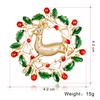 Fashion Brooch Cartoon Personal Christmas Elk Brooch