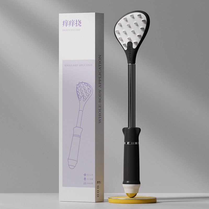 Japanese-Style High-End Back Scratcher, Extendable, Self-Use Scratcher, Back Scratcher Tool, Elderly Pleasure Scratcher, Back Rake
