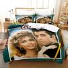 3D Print Grease Bedding Set Boys Girls Twin Queen King Size Duvet Cover Pillowcase Bed boys Adult Home Textileextile