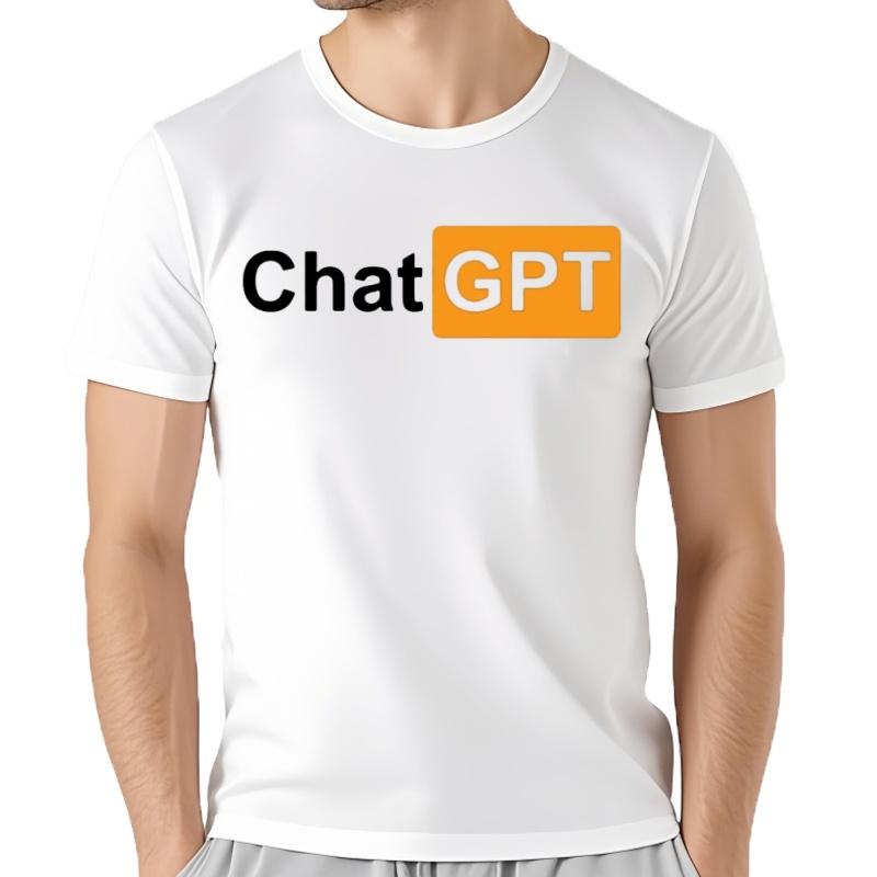 Funny Chatgpt Chat Gpt Developer Programmer T-shirts Cotton Short Sleeve Gifts Clothing For Man Fashion Loose