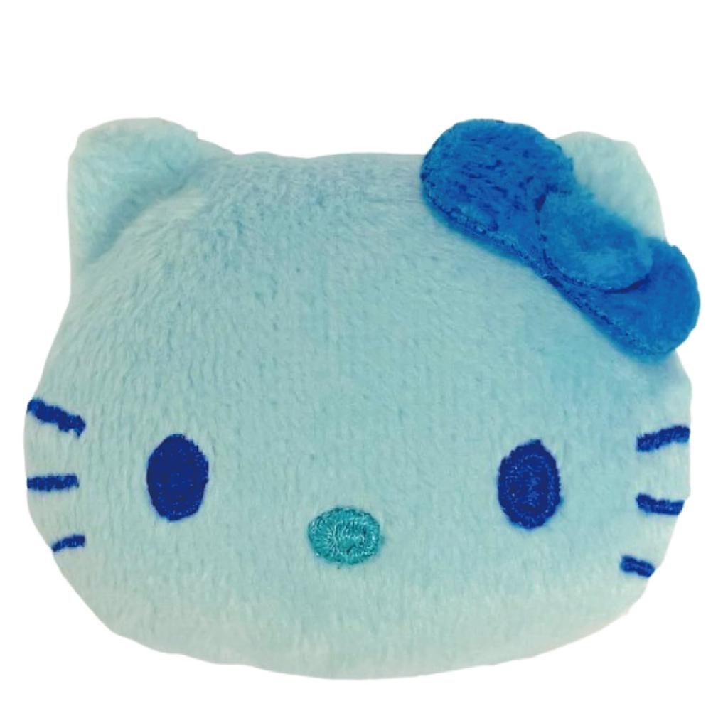 Nakajima Corporation Hello Kitty Color Variation Plush Badge (Pattern Cannot Be Selected) 203724-24 H7.5 X W7.5 X D2.6cm