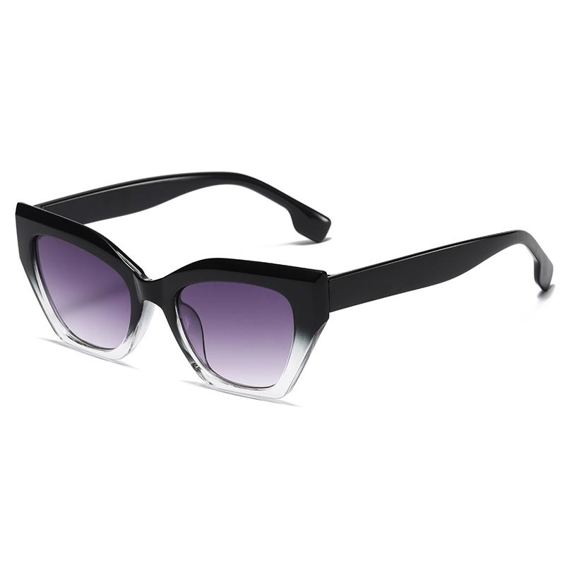 Latest Triangle Polygon Sunglasses Women Men Classic Glasses Classic Style Cat-Eye Sun Glasses Female Male Eye Wear Eye Glasses for Summer