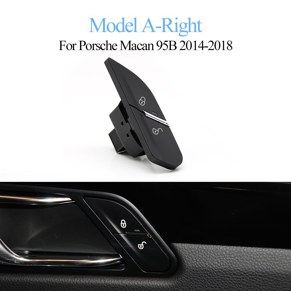 Car Interior Left Right Door Lock Unlock Switch Button Assembly For Porsche Macan 95B 95B-2 2014-2024 95B962125 95B962126B