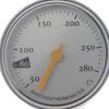 Backthermometer für Küchenöfen aus Edelstahl