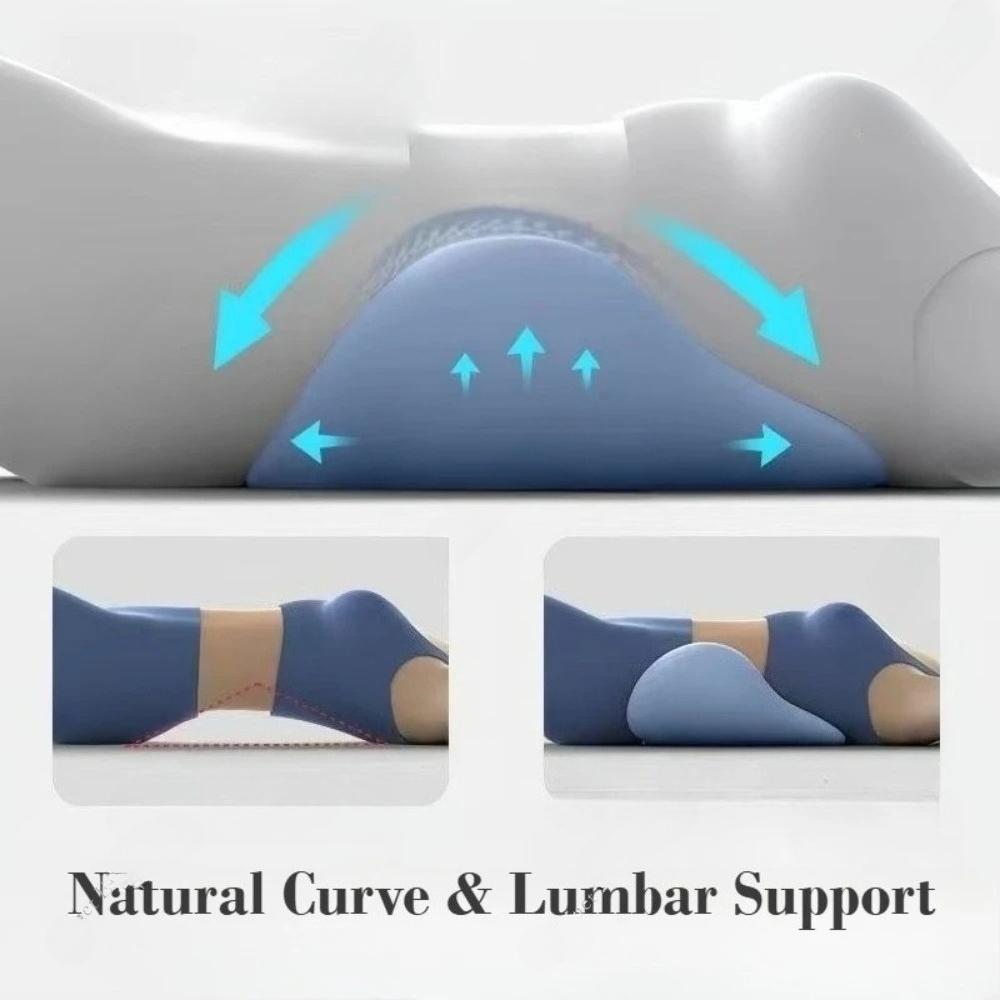 1Pc Special Lumbar Support Cushion Sleep Lumbar Pillow Lumbar Protrusion Back Support for Waist - Home/Office Supplies