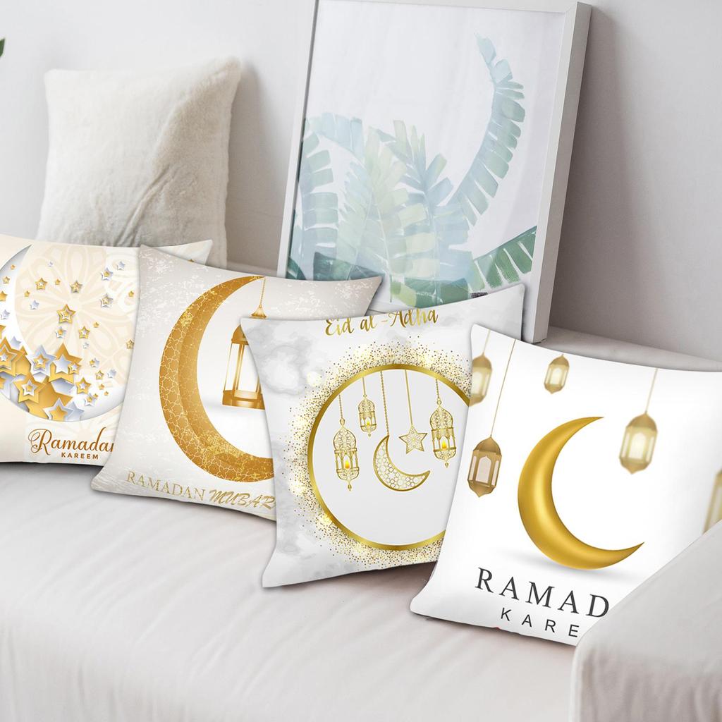 Kissenbezug, kein Grat, fleckenabweisend, Polyester, attraktiver, bedruckter, sortierter Kissenüberwurf für das Schlafzimmer