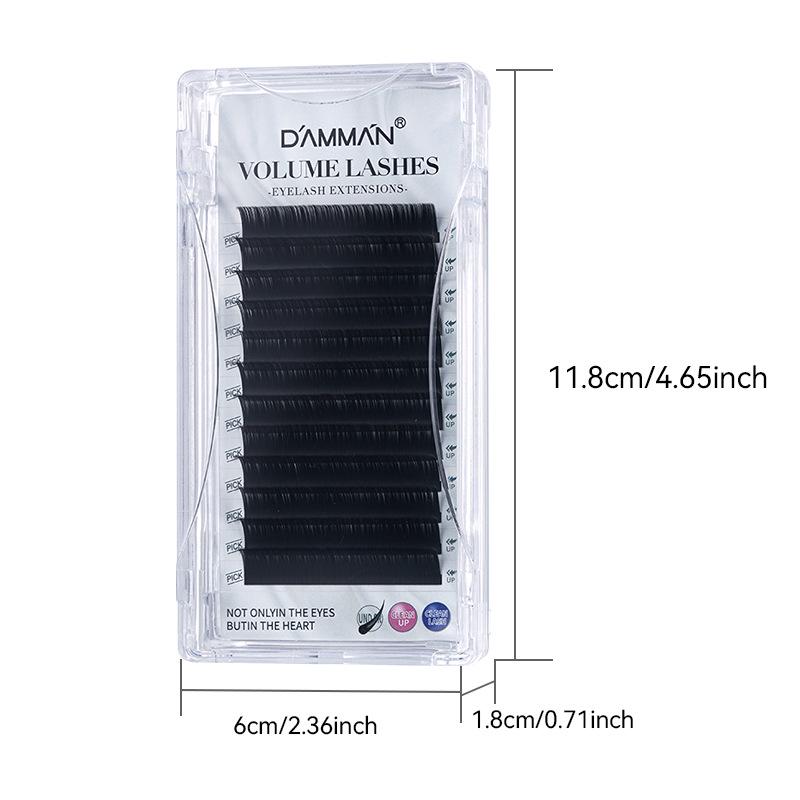 Thai Manga 0.05 Camellia INS Style Blooming Eyelashes - Durable, Non-Dispersing, Single or Multi Pick